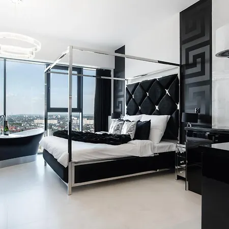 Goldstar Apartament- Wanna Z Widokiem, 18 Pietro, Hanza Tower Apartment