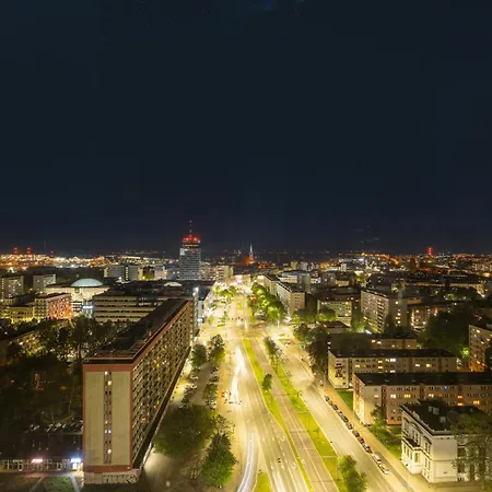 Goldstar Apartament- Wanna Z Widokiem, 18 Pietro, Hanza Tower Apartment Szczecin