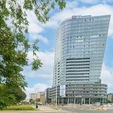 Goldstar Apartament- Wanna Z Widokiem, 18 Pietro, Hanza Tower Apartment Szczecin