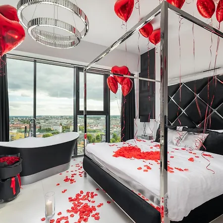 Goldstar Apartament- Wanna Z Widokiem, 18 Pietro, Hanza Tower Apartment